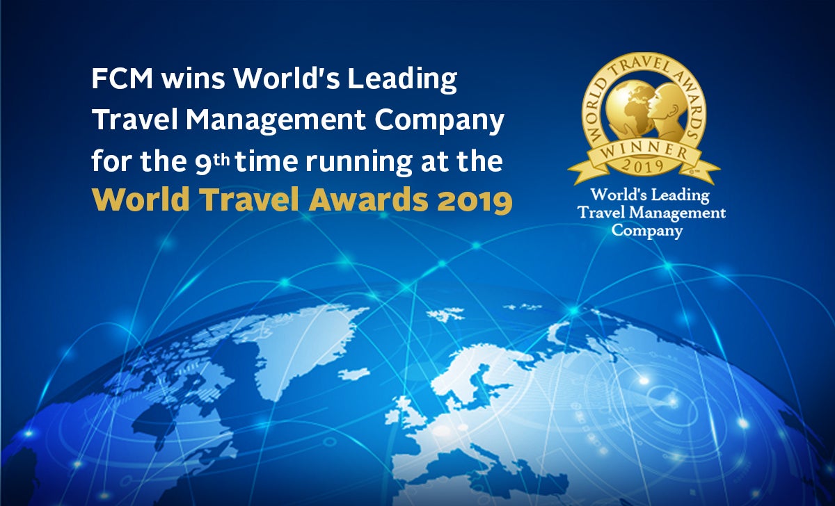 FCM wins World’s Leading Travel Management Company trophy at